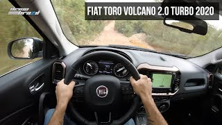 Fiat Toro Volcano 20 Diesel AT 4x4 2020  POV [upl. by Seed]