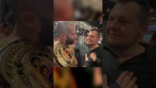 Reporter gets emotional when his friend Meto wins the CCW Championship indywrestling shorts wwe [upl. by Hilary]