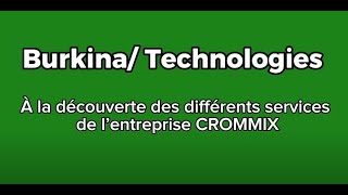 19e édition de la Semaine du numérique  CROMMIX présente avec sa solution de paiement mobile CPT [upl. by Abihsat]