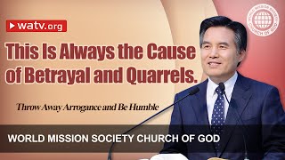 Throw Away Arrogance and Be Humble  Sermon by the Church of God [upl. by Bekaj]