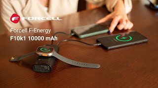 Forcell  powerbank FEnergy F10k1  coffee  preview [upl. by Aeslahc]