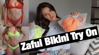 ZAFUL BIKINI TRY ON HAUL [upl. by Eelyrehc]