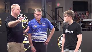 Chris and Ryan Barnes One ball two styles  Neil Stremmels Bowling Breakdown [upl. by Maxim933]