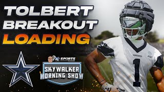 ✭ Jalen Tolbert Shining Bright as WR3 Front Runner at Cowboys Training Camp [upl. by Akemihs]