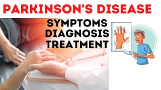 Parkinsons disease explained  Symptoms treatment [upl. by Ahsiekim]