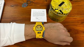 Hodinkee and Ed Sheeran Subtract Casio GShock unboxing [upl. by Woodie488]