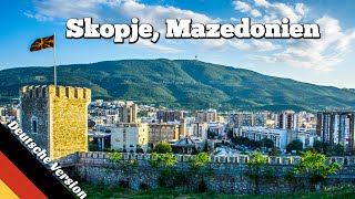 Sehenswürdigkeiten in Skopje Mazedonien Balkan Roadtrip Folge 02 [upl. by Hamil956]