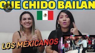 COLOMBIANAS REACCIONAN a LA CUMBIA NORTEÑA  NOS SORPRENDEN COMO BAILAN LOS MEXICANOS 😱🇲🇽🤩 [upl. by Aserret357]