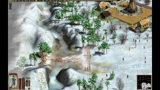 Cossacks 2 Battle for Europe Austria vs 4 hard France [upl. by Arbas]