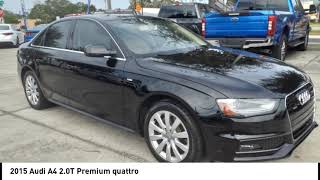 2015 Audi A4 Melbourne FL H87249A [upl. by Rramahs621]