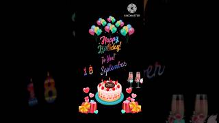 18 September Happy Birthday 🎉🎁🎂🎊whatsappstatus newstatus viralvideo [upl. by Mall7]