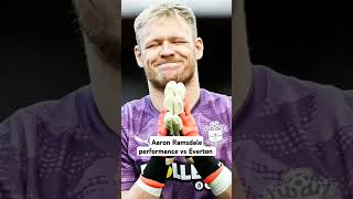 Ramsdale vs Evertonaaronramsdale ramsdale southampton southamptonfc viralvideo sallywang [upl. by Skyla]