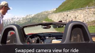 Furka Pass 2014 Porsche 981 [upl. by Lindie]