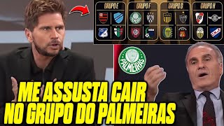 REAÇÕES DA IMPRENSA ARGENTINA ASSUSTADA APÓS CAIR NO GRUPO DO PALMEIRAS NA LIBERTADORES [upl. by Costin]