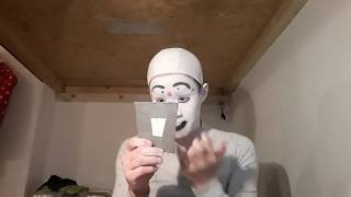 Whiteface Clown Makeup Timelapse [upl. by Gilmour]