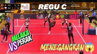 REGU C🔰MELAKA VS PERAK🔰AZLAN ALIAS BUKTIKAN KELASNYA🔰KILLER TERBAIK MALAYSIA 🔰 [upl. by Ecar]