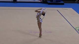 Margarita MAMUN RUS hoop  2015 Stuttgart worlds Qualifs [upl. by Kenimod631]