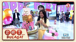 EAT BULAGA  Happy Birthday LegitDabarkads Ryzza Mae Dizon [upl. by Hardden]