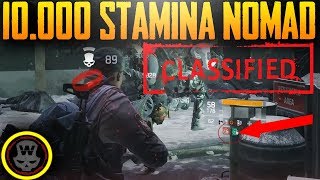 10000 STAMINA SOLO CLASSIFIED NOMAD DZ The Division 18 PTS 1 [upl. by Joappa]