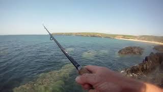 North Wales Bass fishing  Porth Oer [upl. by Blodget]