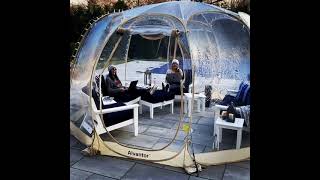 Alvantor Bubble tent customer review quotWhat do you think of our new home office  quot [upl. by O'Dell602]