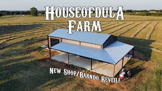 Farm of Dula  New ShopBarndo 30x60 Completed and Property Intro  Episode 1 [upl. by Thirion]