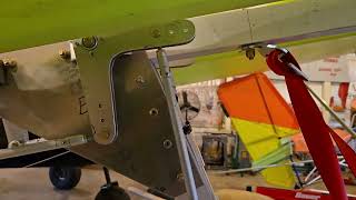 Aileron linkage on Dans Afordaplane [upl. by Akirderf]