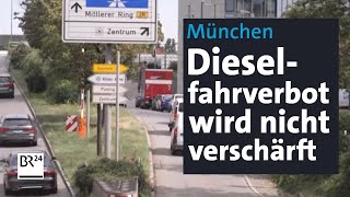 Doch keine Verschärfung des Dieselfahrverbots in München  Abendschau  BR24 [upl. by Edgard418]