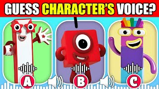 Can You Guess The NUMBERBLOCKS Voice In 10 Seconds  Number Blocks Animation Quiz [upl. by Nylodnarb]