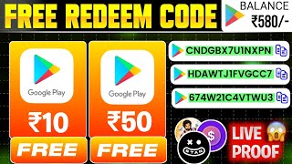 How To Get Redeem Code For Free Play Store Without Application 2024  Free Redeem Website 🔥 [upl. by Wakefield434]