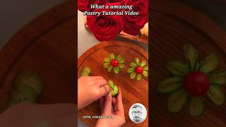 Beautiful Satisfying Art From Pastry Tutorial EP 60 shorts ytshorts shortsfeed [upl. by Dorsey]