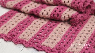 Cherry Blossom Shawl Crochet Pattern [upl. by Hartill817]