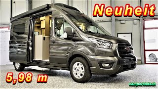 Bester Kastenwagen unter 6 m ❗️Wohnmobil Neuheit 2022 🔥 LMC Innovan 590 Ford Transit vs Fiat Ducato [upl. by Hubie155]