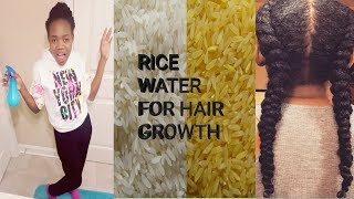 Rice Water For hair Growth  How to make and use it [upl. by Eldreda]