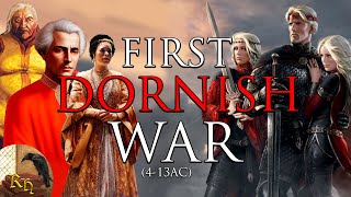 How did Aegon the Conqueror end the First War of Dorne  A Song of Ice and Fire Lore Explained [upl. by Esinehs]