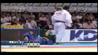 JUDO 2003 worlds 73kg Kanamaru vs Iliadis Ilias [upl. by Rosenberg]