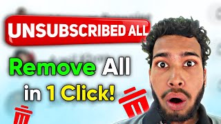 1Click to Unsubscribe from ALL YouTube Channels 😱 Super Fast amp Easy [upl. by Ayot604]