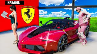 Stealing Every Ferrari from the Dealership in GTA 5 [upl. by Gaivn]