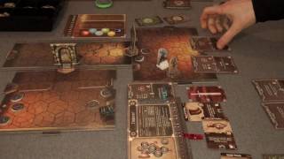 Gloomhaven Solo 1 character full playthrough of Scenario 1 [upl. by Leese]