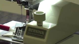 42 Piedsdebiche BERNINA  Couteau n°80 avec pied n°90 [upl. by Trebron]