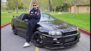 Taking Delivery of my Dream R34 Skyline in the United States [upl. by Schreib]