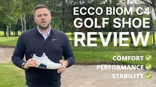 ECCO Biom C4 Golf Shoe Review [upl. by Shargel]