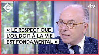 Bernard Cazeneuve  le procès du 13 novembre 2015  C à vous  08092021 [upl. by Aikahc]