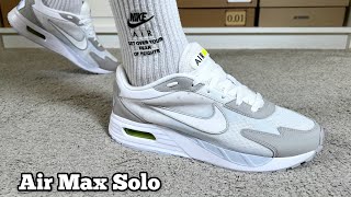 Nike Air Max Solo Reviewamp On foot [upl. by Monsour]