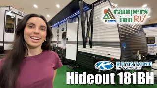 Keystone RVHideout181BH  by Campers Inn RV – The RVer’s Trusted Resource [upl. by Deppy]