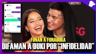 DUKI LE FUE INFIEL A EMILIA SE FILTRAN SUPUESTOS CHATS [upl. by Oisinoid]