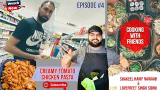 Deliciously Easy Tomato Chicken Pasta Recipe  Quick amp Tasty  cooking with friends EP4 cooking [upl. by Daryl]