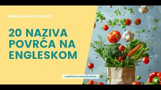 20 naziva povrća na engleskom [upl. by Dagmar]