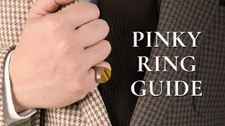 Pinky Ring Guide  Gentlemans Gazette [upl. by Kudva6]