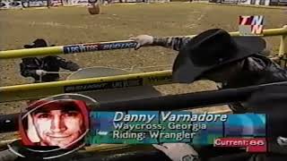 Danny Varnadore vs Wrangler  01 PBR Greensboro 87 pts [upl. by Attenwahs241]